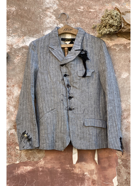 50%OFF ARCHIVIO J.M.Ribot 亚麻单排扣西装  意大利