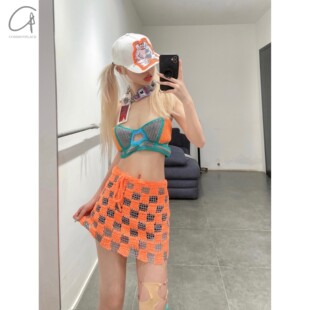 系列 40%OFF 手工钩织拼色抹胸 KNITS commonplace NAN