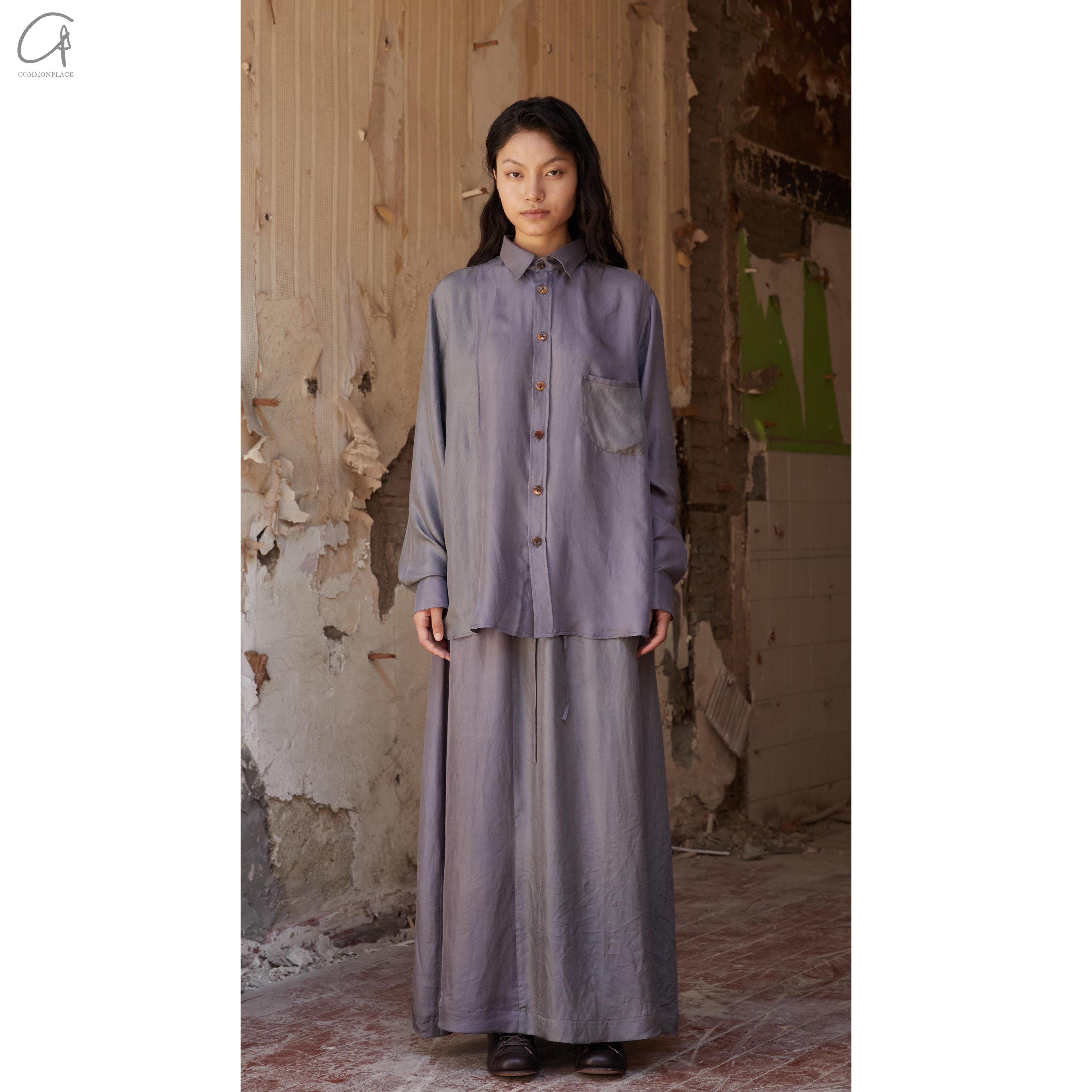 40%OFF AVIVA JIFEI XUE  圆形口袋衬衫