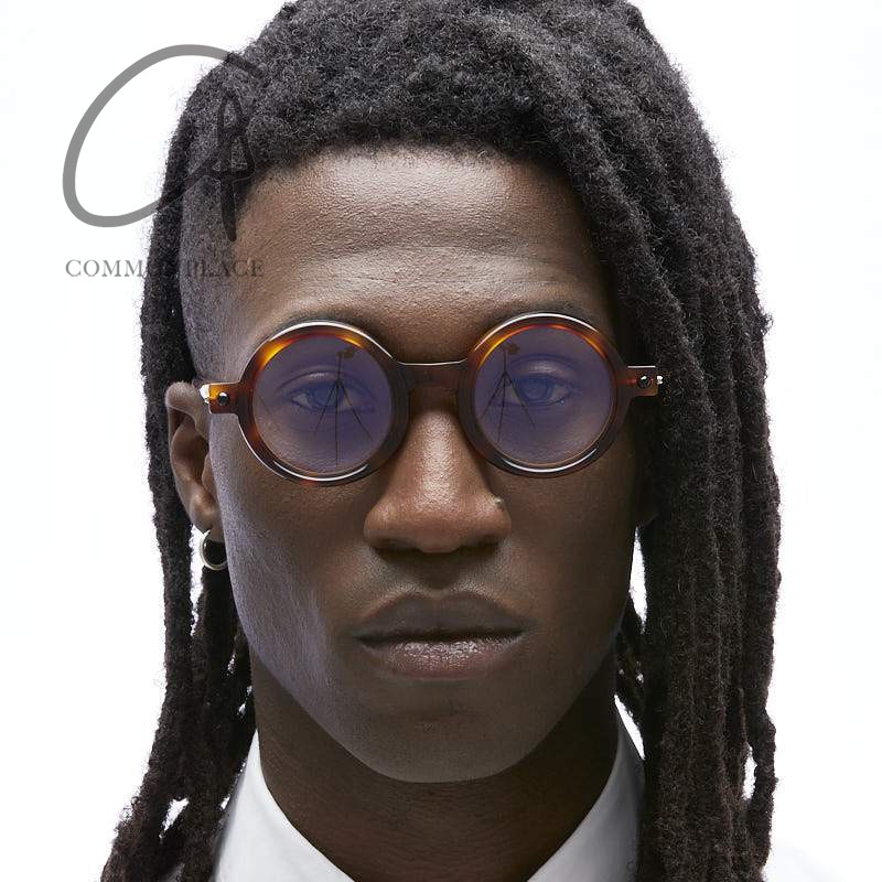 拼色圆柱镜腿太阳眼镜kuboraum