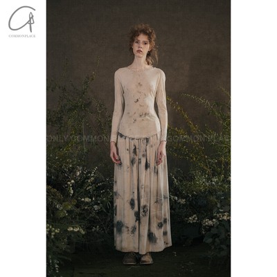 长款手染休闲裤休闲裤