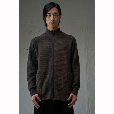 DEVOA 拉链羊毛针织衫 日本 common place