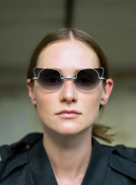 Rigards异形片椭圆款太阳眼镜