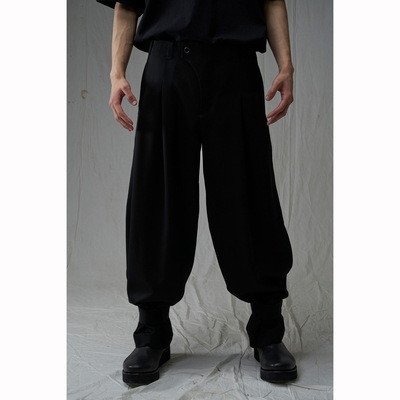 DEVOA 羊毛长裤男