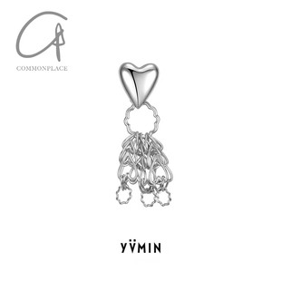 commonplace ElectricGirl爱心手工三链流苏耳环 70%OFF YVMIN