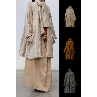 Mutedance可拆卸围巾外套