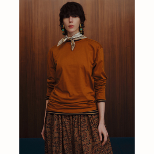 INTO THE EAST 腰果方巾长袖T恤系列