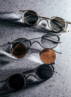 Rigards X ZIGGY CHEN 联名RG1943ZC系列 钛制磁吸夹片太阳眼镜