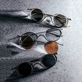 联名RG1943ZC系列 Rigards CHEN ZIGGY 钛制磁吸夹片太阳眼镜