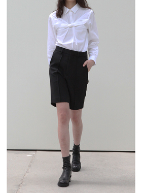 80%OFF SHUSHU TONG  立体印花毛边休闲裤 commonplace品牌集合店