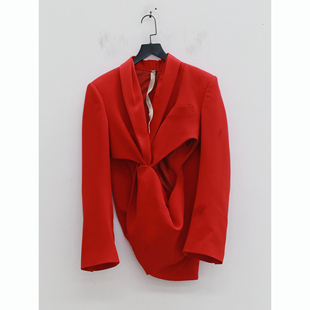 OUDE WAAG 26春夏 special edition 特别定制系列 镂空纽结西装