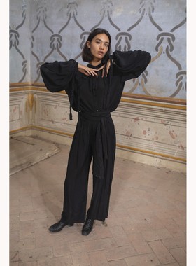 ARCHIVIO J.M.Ribot  真丝长裤 意大利 工匠