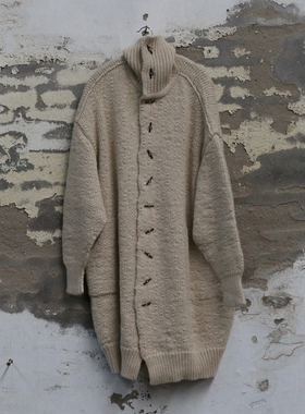 预 Daniel Andresen 25秋冬 超厚的扣子针织外套 牦牛绒 比利时