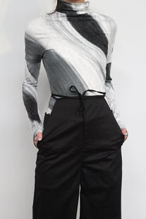 OUDE 连体衣系列 WAAG 连裆 打底内外穿搭 印花高领 40%OFF