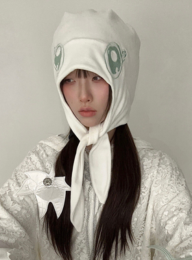 VeniceW 24秋冬 飞翔无檐小便帽