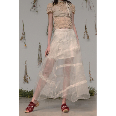 PengTai真丝纱半身裙