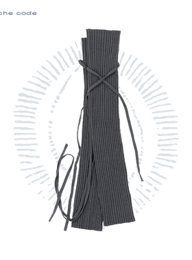 o cloche code 25秋冬 绞花系带半袖套美利奴羊毛针织