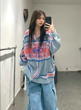 NAN KNITS 渐变字母提花外套  common place 品牌集合店