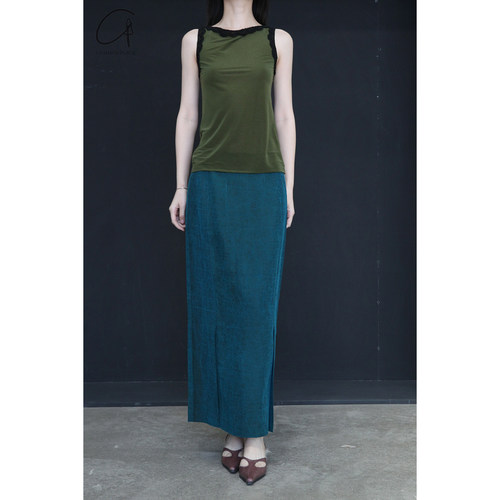 60%OFF SWAYING  香云纱半裙