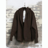 宽松休闲羊绒连帽开衫 25秋冬 比利时 Andresen Daniel