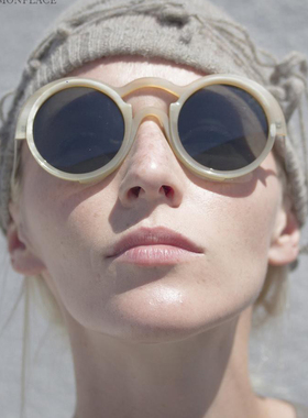 Rigards 天然水牛角线割手工眼镜 RG0095