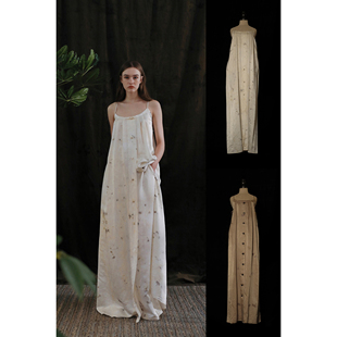 Mutedance 连衣裙 印花飘逸长款