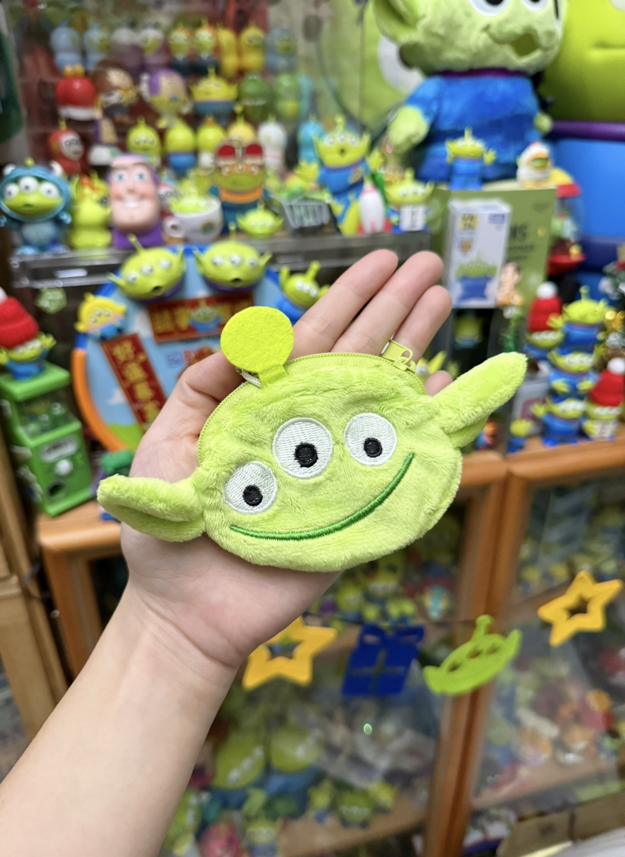 尾货 玩具总动员 toystory 三眼仔 可爱耳机包零钱包收纳小包