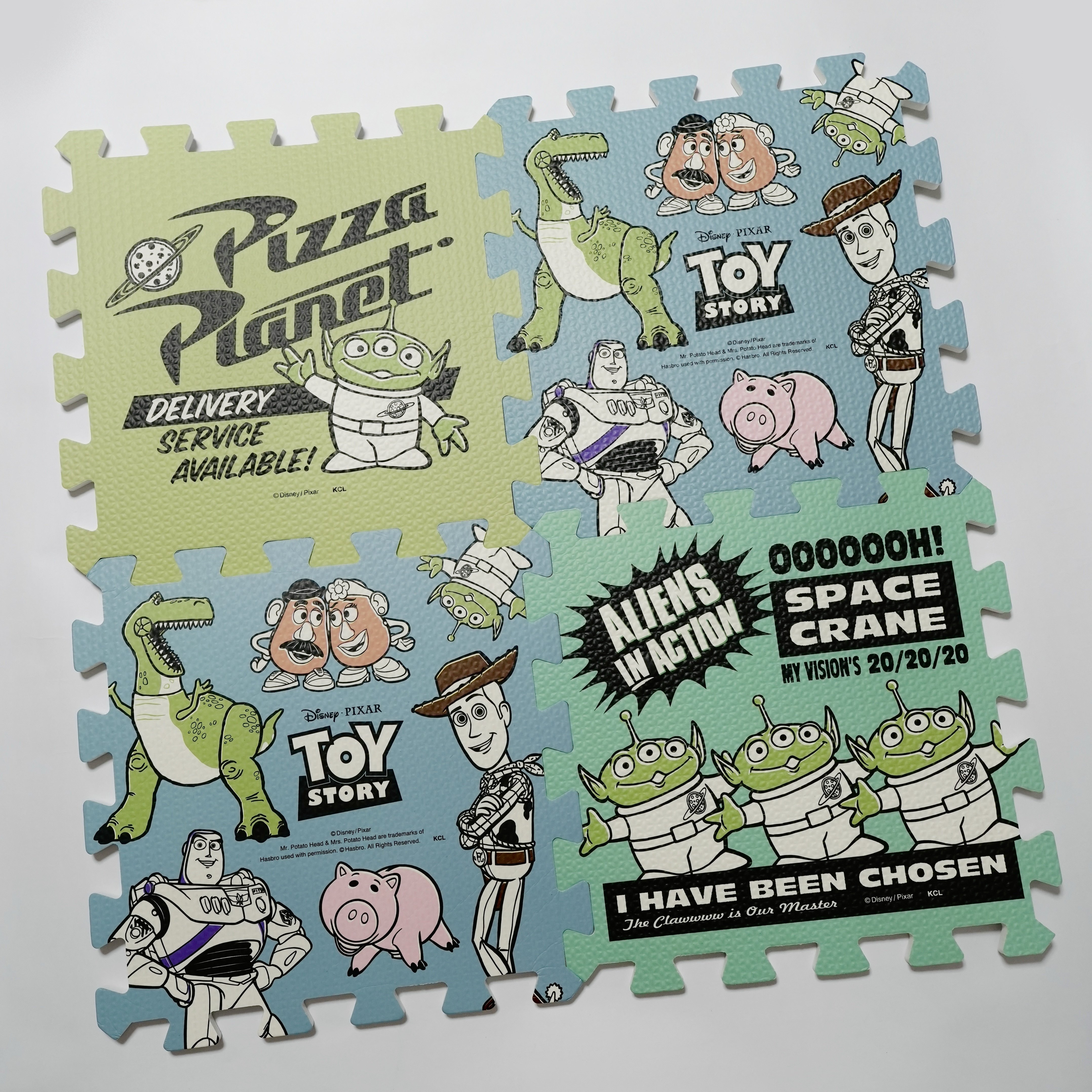 现货日本玩具总动员toysto地垫
