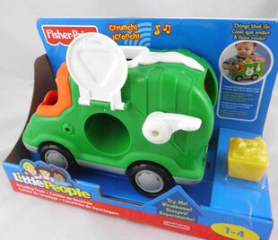 Little People Recycling Wagen 带音效的 回收车
