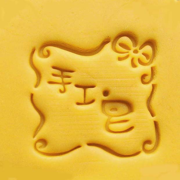 手工皂diy工具 透明树脂皂章 图案章 手工皂 zz035