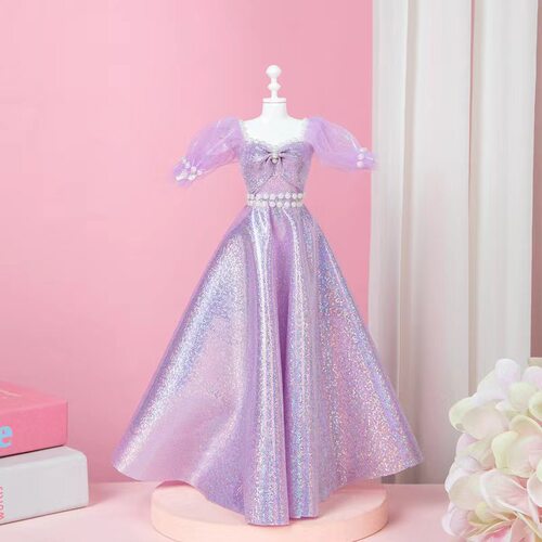 儿童手工娃娃小礼服益智玩具diy
