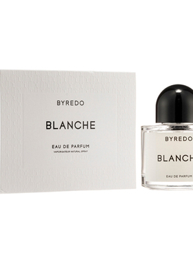BYREDO BLANCHE柏芮朵纯真年代白色浪漫女士香水50ml持久清新花香