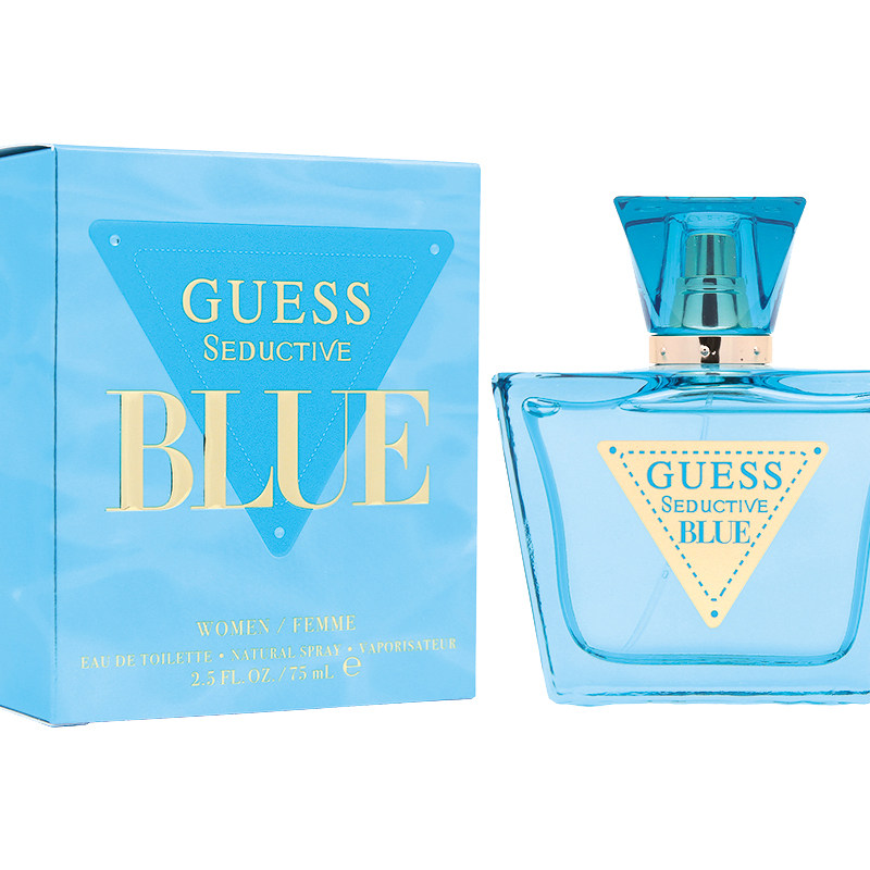 GUESS SEDUCTIVE BLUE盖斯蓝色魅惑女士淡香水75ml持久清新花果调