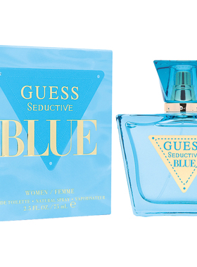GUESS SEDUCTIVE BLUE盖斯蓝色魅惑女士淡香水75ml持久清新花果调