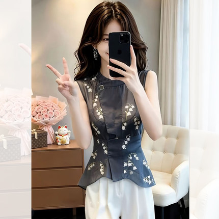 独特漂亮超好看上衣女2026年夏季新款高端设计感小众时尚气质女装