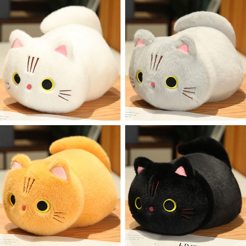 猫咪毛绒玩具公仔床上睡觉抱枕