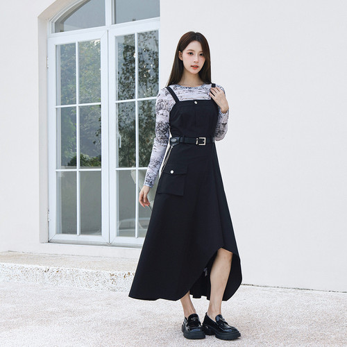 美姿宝莲MIXMAX2025春专柜同款吊带连衣裙