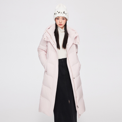 MIXMAX休闲百搭长款羽绒服女2025年春冬季新款气质时尚减龄