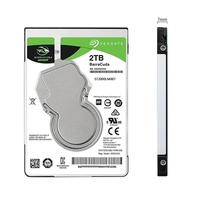 Seagate/希捷 ST2000LM007 2000G笔记本128M SATA3机械游戏硬盘