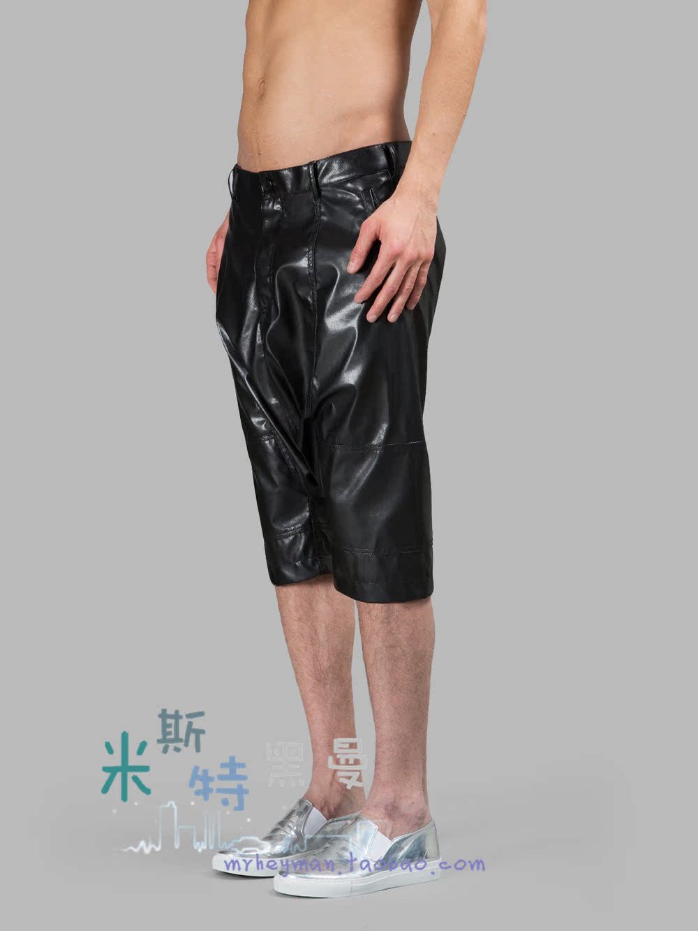 Pantalon cuir homme - Ref 1485795 Image 3