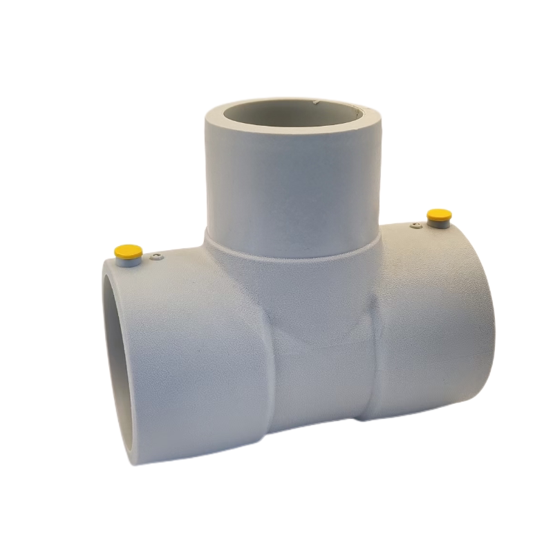 pertⅡ型管件冷热水供暖配件变径异径管道电熔三通t250-t315*250