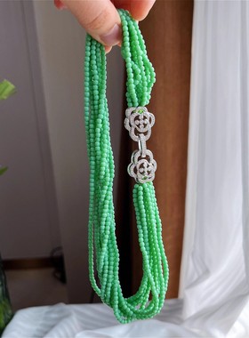 好喜欢这个十层唯美慵懒的晚装链喜欢这样生机盎然的色调