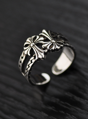 复古泰银克罗伈十字架insins潮