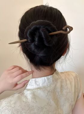 唐簪子盘发高级感汉服发饰旗袍头饰饰品女高级感发钗新中式发簪