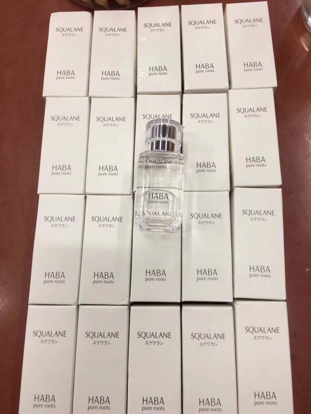 [小点全球代购液态精华]15Ml 日本haba角鲨烷美容油保月销量5件仅售125元