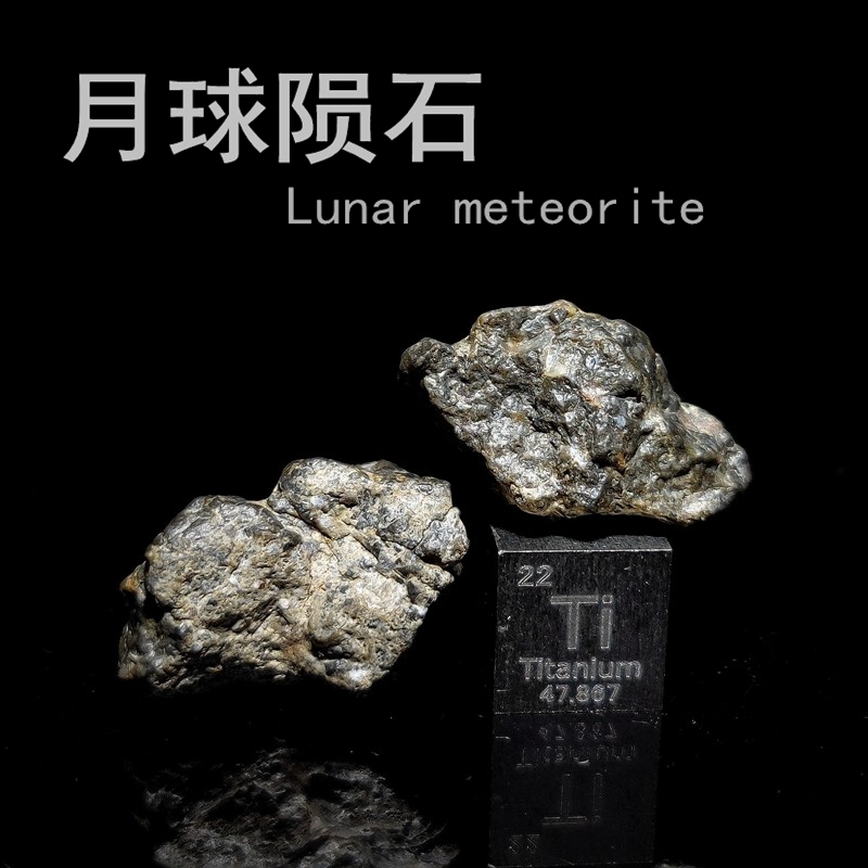 阿尔及利亚月球陨石NWA13788标本