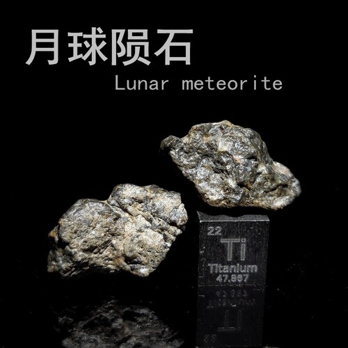 阿尔及利亚月球陨石NWA13788标本