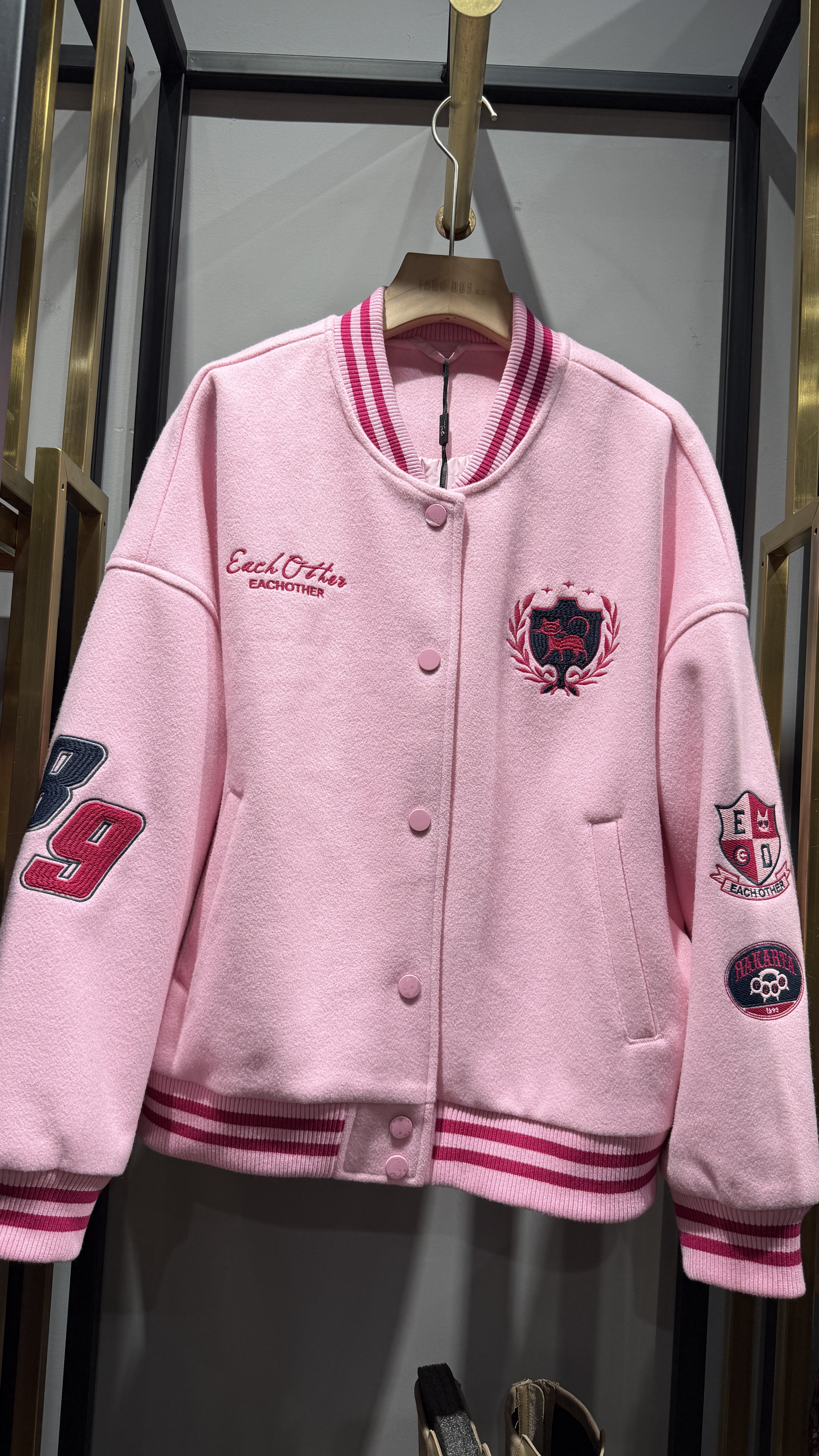 拓谷专柜正品2025新款棒球服外套复古美式运动外套加棉保暖夹克