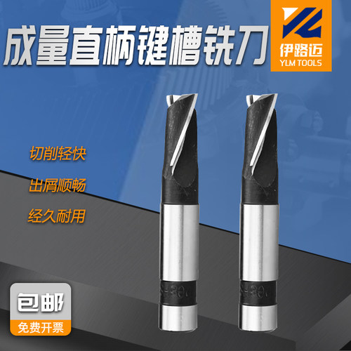 成量直柄键槽铣刀高速钢