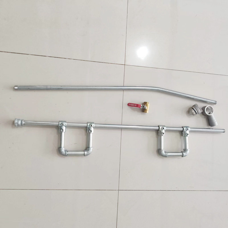 乳化沥青洒布车机手喷头枪嘴杆厂家直销四分丝扣两节可拆装带球阀